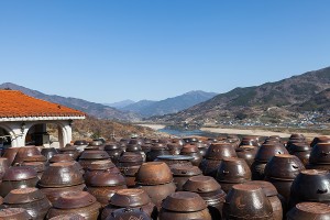 광양 매화마을 장독대