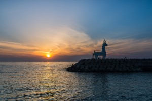 이호테우해변 일몰