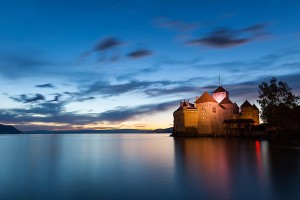 스위스 몽트뢰 시옹성